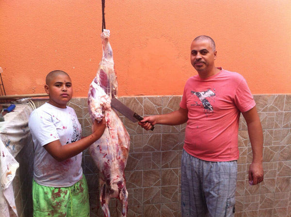 مجموعة من الصور لمظاهر العيد وذبح الأضاحي في مدينتي يافا والرملة